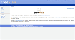 Desktop Screenshot of freexian.com